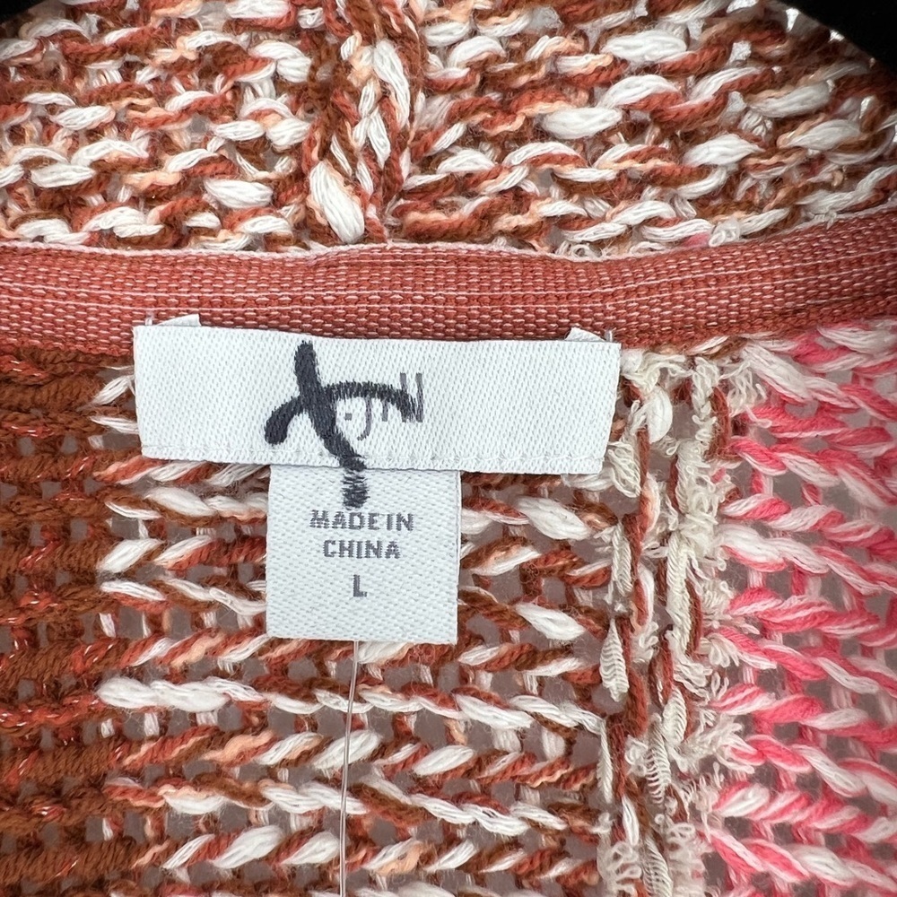 J Jill NWT Dolman  Nubby Cardigan‎ Sweater Size L - Picture 6 of 6